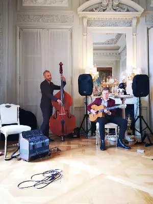 Trio jazz manouche - Hotel le Crillon